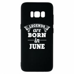 Чехол для Samsung S8 Legends are born in June - PrintSalon