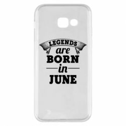 Чехол для Samsung A5 2017 Legends are born in June - PrintSalon