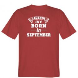 Чоловіча футболка Stedman Legends are born in September