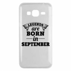 Чехол для Samsung J3 2016 Legends are born in September-PrintSalon Чехол для Samsung J3 2016 Legends are born in September
