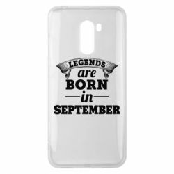 Чехол для Xiaomi Pocophone F1 Legends are born in September - PrintSalon