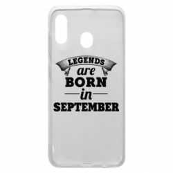 Чехол для Samsung A20 Legends are born in September