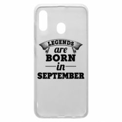 Чехол для Samsung A30 Legends are born in September - PrintSalon