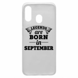 Чехол для Samsung A40 Legends are born in September