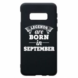 Чехол для Samsung S10e Legends are born in September - PrintSalon