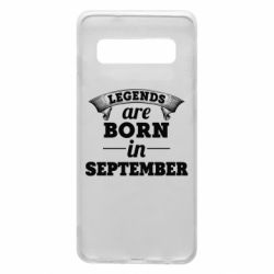 Чехол для Samsung S10 Legends are born in September - PrintSalon