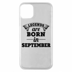 Чехол для iPhone 11 Pro Legends are born in September - PrintSalon