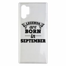 Чехол для Samsung Note 10 Plus Legends are born in September - PrintSalon