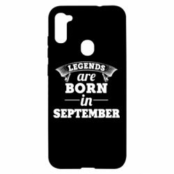 Чехол для Samsung A11/M11 Legends are born in September - PrintSalon