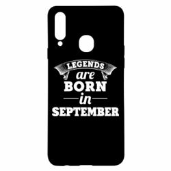 Чехол для Samsung A20s Legends are born in September - PrintSalon