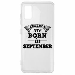 Чехол для Samsung A41 Legends are born in September - PrintSalon