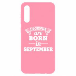 Чехол для Samsung A50 Legends are born in September