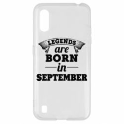 Чехол для Samsung A01/M01 Legends are born in September