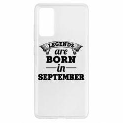 Чехол для Samsung S20 FE Legends are born in September - PrintSalon