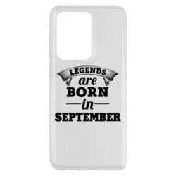Чехол для Samsung S20 Ultra Legends are born in September - PrintSalon