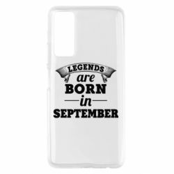 Чехол для Huawei P Smart 2021 Legends are born in September - PrintSalon