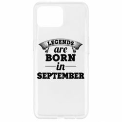 Чехол для Oppo Reno 4 Lite Legends are born in September