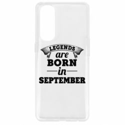 Чехол для Oppo Reno 4 Pro Legends are born in September - PrintSalon