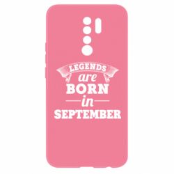 Чехол для Xiaomi Redmi 9 Legends are born in September - PrintSalon