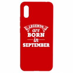Чехол для Xiaomi Redmi 9a Legends are born in September - PrintSalon