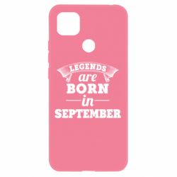 Чехол для Xiaomi Redmi 9c Legends are born in September