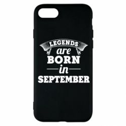 Чехол для iPhone SE 2022 Legends are born in September - PrintSalon