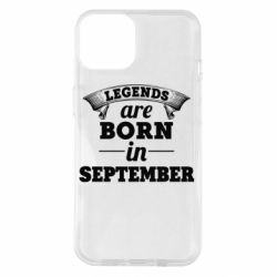 Чехол для iPhone 14 Legends are born in September