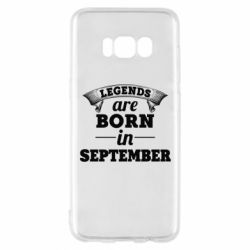 Чехол для Samsung S8 Legends are born in September - PrintSalon