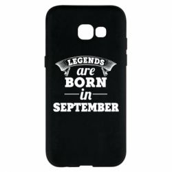 Чехол для Samsung A5 2017 Legends are born in September - PrintSalon