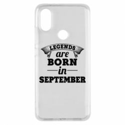 Чехол для Xiaomi Mi A2 Legends are born in September - PrintSalon
