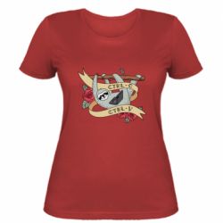 Женская футболка Lenivets with a laptop - PrintSalon