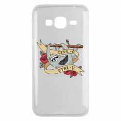 Чехол для Samsung J3 2016 Lenivets with a laptop - PrintSalon