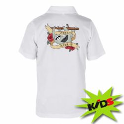 Детское поло Lenivets with a laptop - PrintSalon