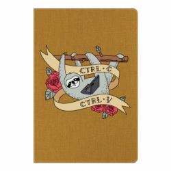 Блокнот з принтом Lenivets with a laptop