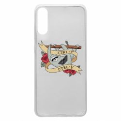 Чехол для Samsung A70 Lenivets with a laptop - PrintSalon