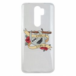 Чехол для Xiaomi Redmi Note 8 Pro Lenivets with a laptop - PrintSalon