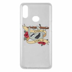 Чехол для Samsung A10s Lenivets with a laptop - PrintSalon