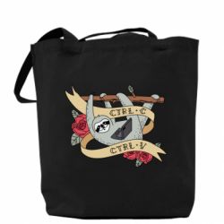 Эко-сумка Lenivets with a laptop - PrintSalon