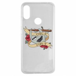 Чехол для Xiaomi Redmi Note 7 Lenivets with a laptop - PrintSalon