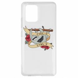 Чехол для Samsung S10 Lite Lenivets with a laptop - PrintSalon