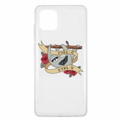 Чехол для Samsung Note 10 Lite Lenivets with a laptop - PrintSalon