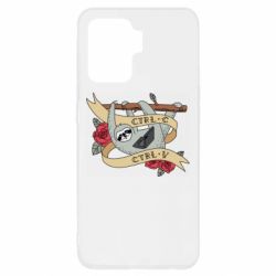 Чехол для Oppo Reno 5 Lite Lenivets with a laptop - PrintSalon