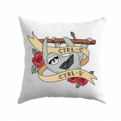 Подушка Lenivets with a laptop - PrintSalon