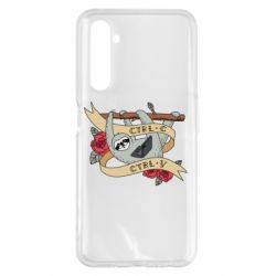 Чехол для Realme 6 Pro Lenivets with a laptop - PrintSalon