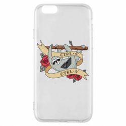 Чохол для iPhone 6/6S Lenivets with a laptop-PrintSalon Чохол для iPhone 6/6S Lenivets with a laptop