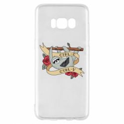 Чехол для Samsung S8 Lenivets with a laptop - PrintSalon