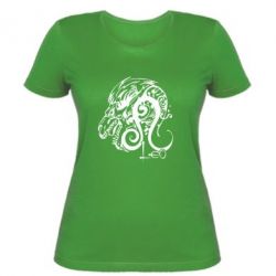 Женская футболка Leo (Лев) - PrintSalon