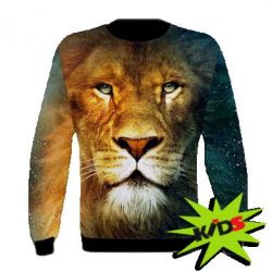 Дитячий 3D світшот Лео - PrintSalon