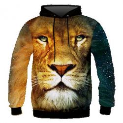Чоловіче 3D худі Лео - PrintSalon