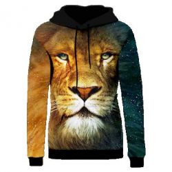 Жіноче 3D худі Лео-PrintSalon Жіноче 3D худі Лео